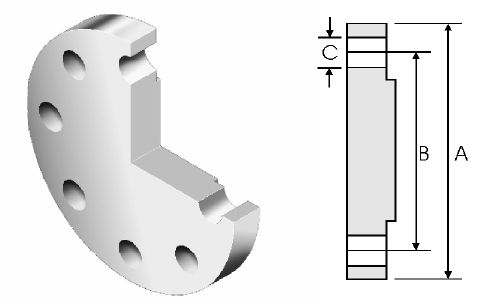 BS 4504 Standard Flange Drilling Dimensions and weights