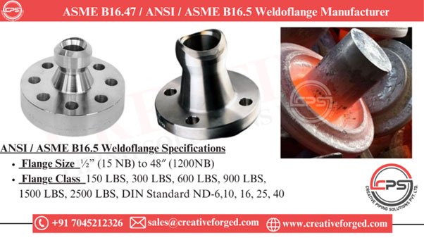 ASME/ANSI B16.5, B16.47 Nipoflange